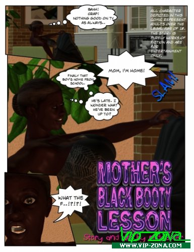 [Redeemer] Mother's Black Booty Lesson / straight shota, comics, eng /